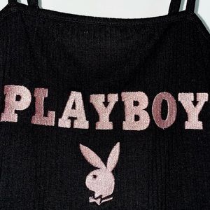 Missguided x Playboy Black Mini Dress
